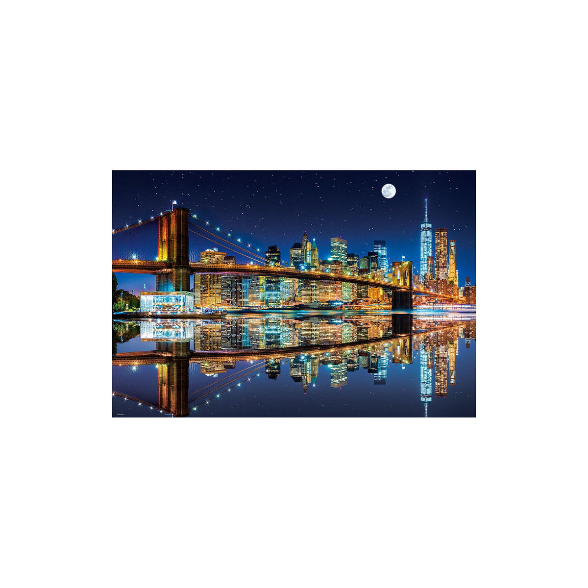 New York Brooklyn Bridge 1000-piece jigsaw puzzle