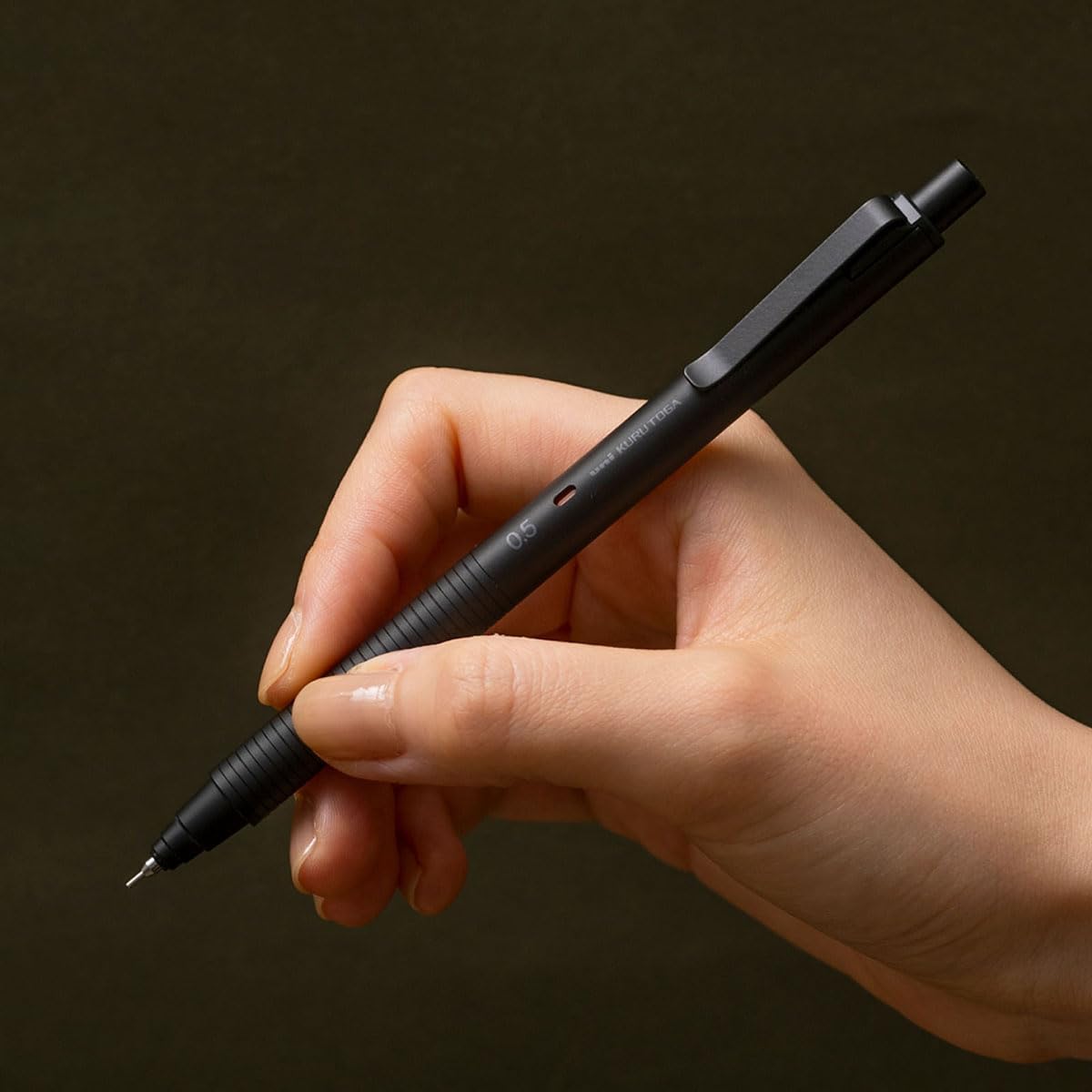KURUTOGA Metal Mechanical Pencil - Phantom Grey - Made in Japan