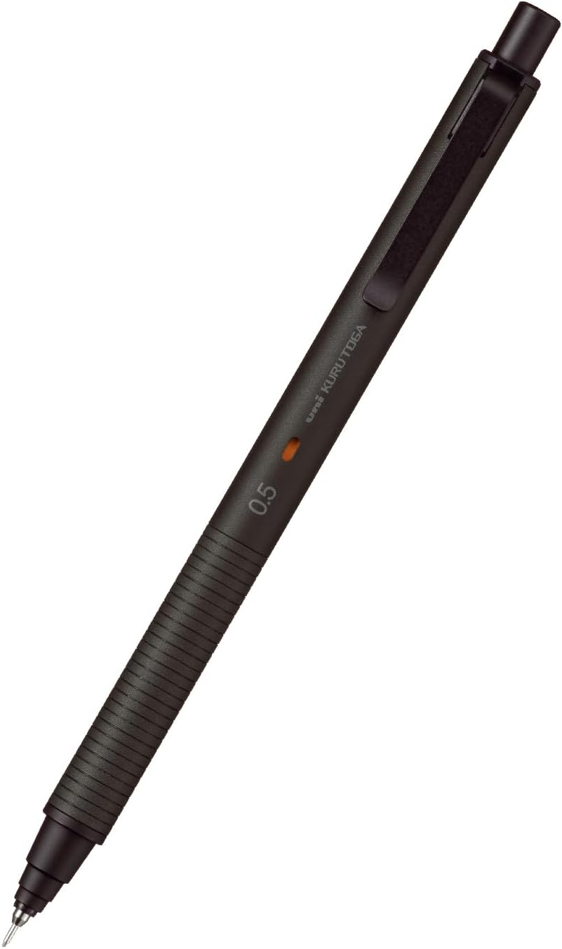 KURUTOGA Metal Mechanical Pencil - Nocturne Black - Made in Japan