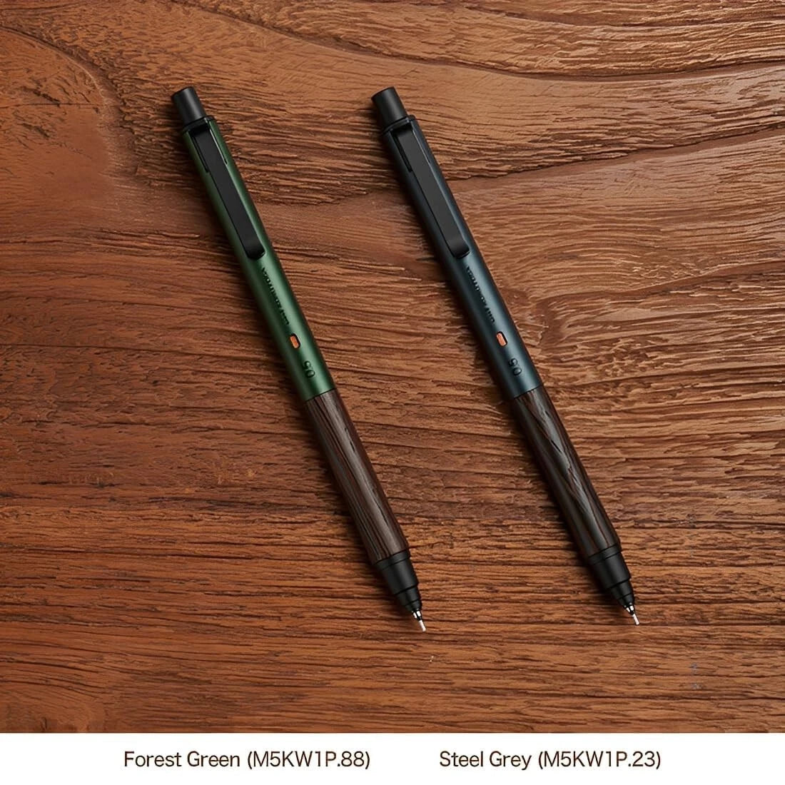 KURUTOGA Wood Mechanical Pencil - Forest Green - Made in Japan